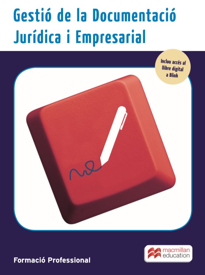 Book cover Gestió de la Documentació Jurídica i Empresarial