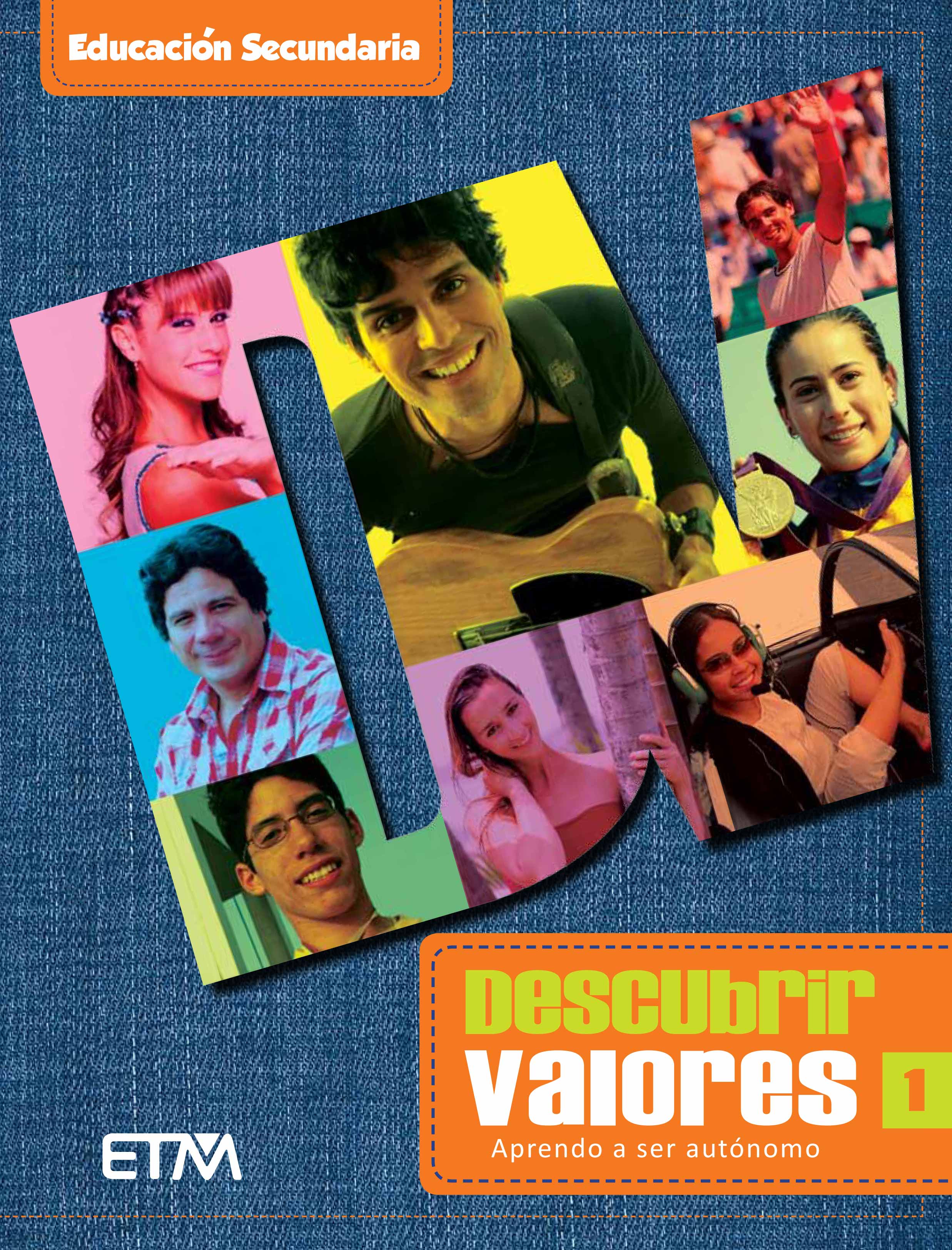 Book cover Descubrir Valores Secundaria 1