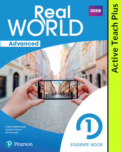 Book cover Real World Advanced 1 Active Teach Plus