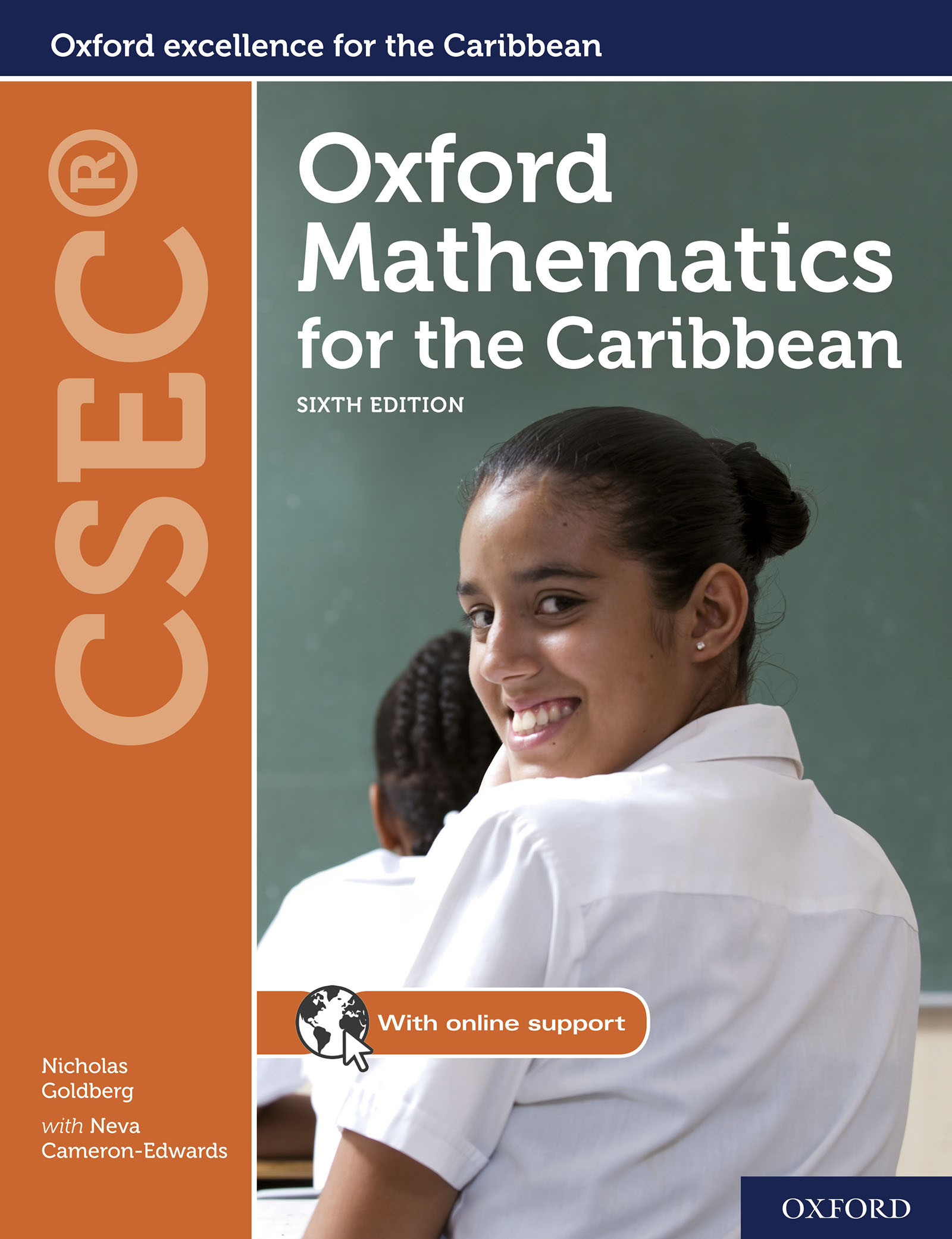 Book cover Oxford Mathematics for the Caribbean CSEC