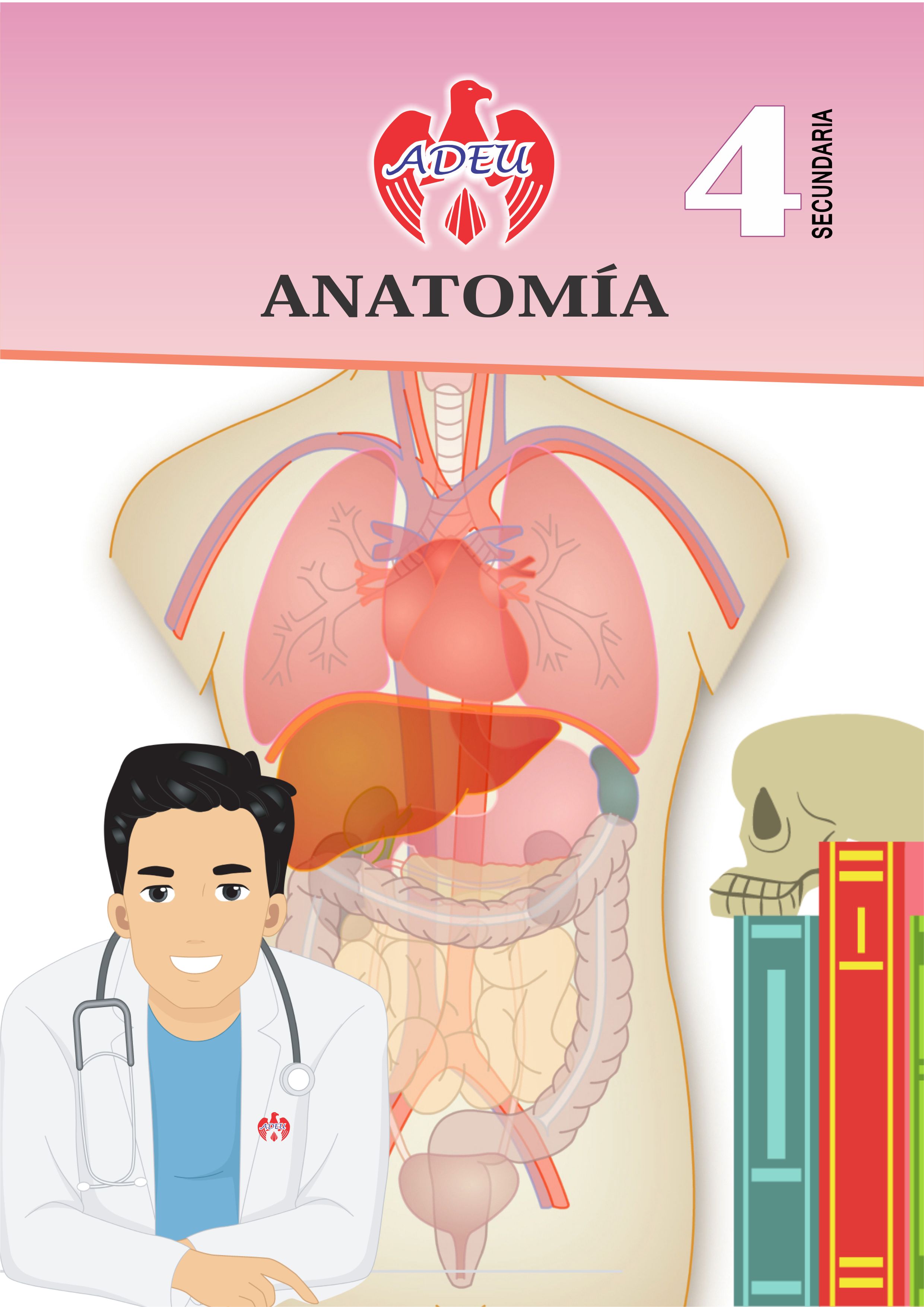 Book cover ANATOMÍA - 4°