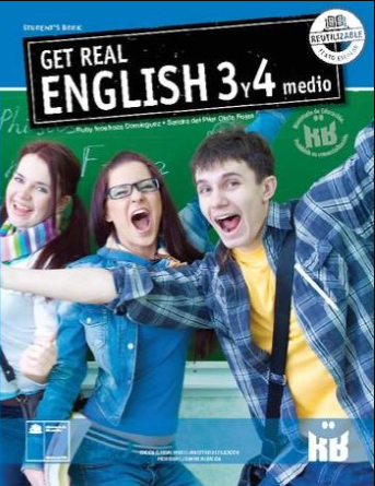 Book cover GET REAL ENGLISH 3° Y 4° MEDIO - Student's book