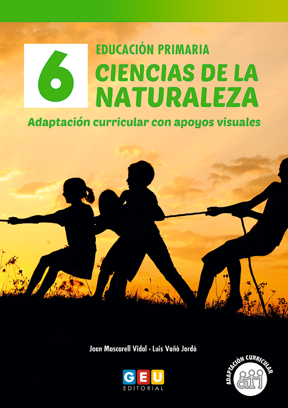 Book cover CIENCIAS DE LA NATURALEZA 6. ADAPTACIÓN CURRICULAR CON APOYOS VISUALES