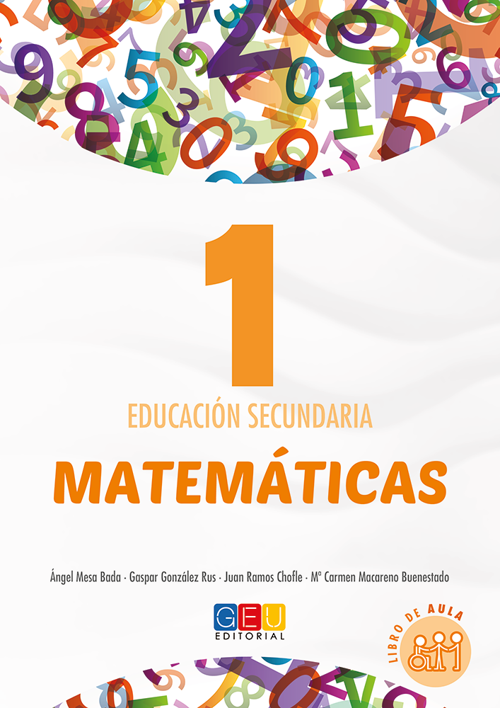 Book cover Matemáticas 1. Aula.