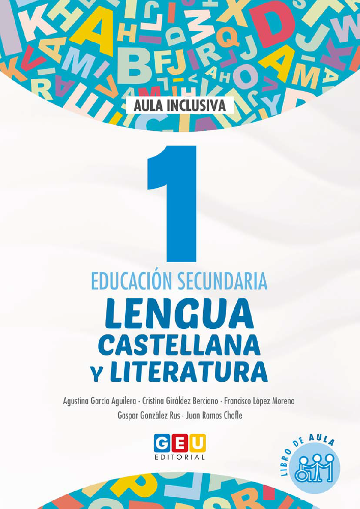 Book cover Lengua Castellana y Literatura 1. Aula.