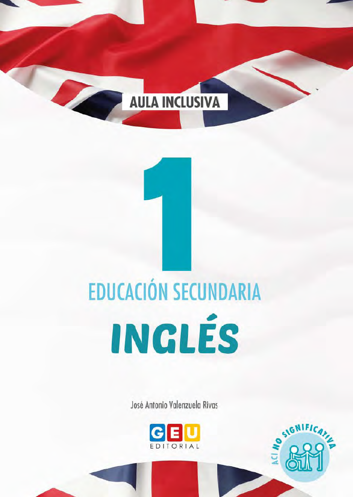Book cover Inglés. Adaptación curricular. ACI No Significativa.