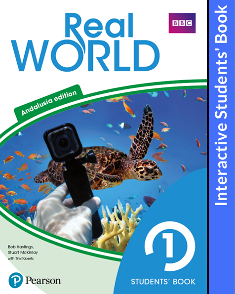 Book cover Real World 1 Interactive Students’ Book - Andalusia Edition