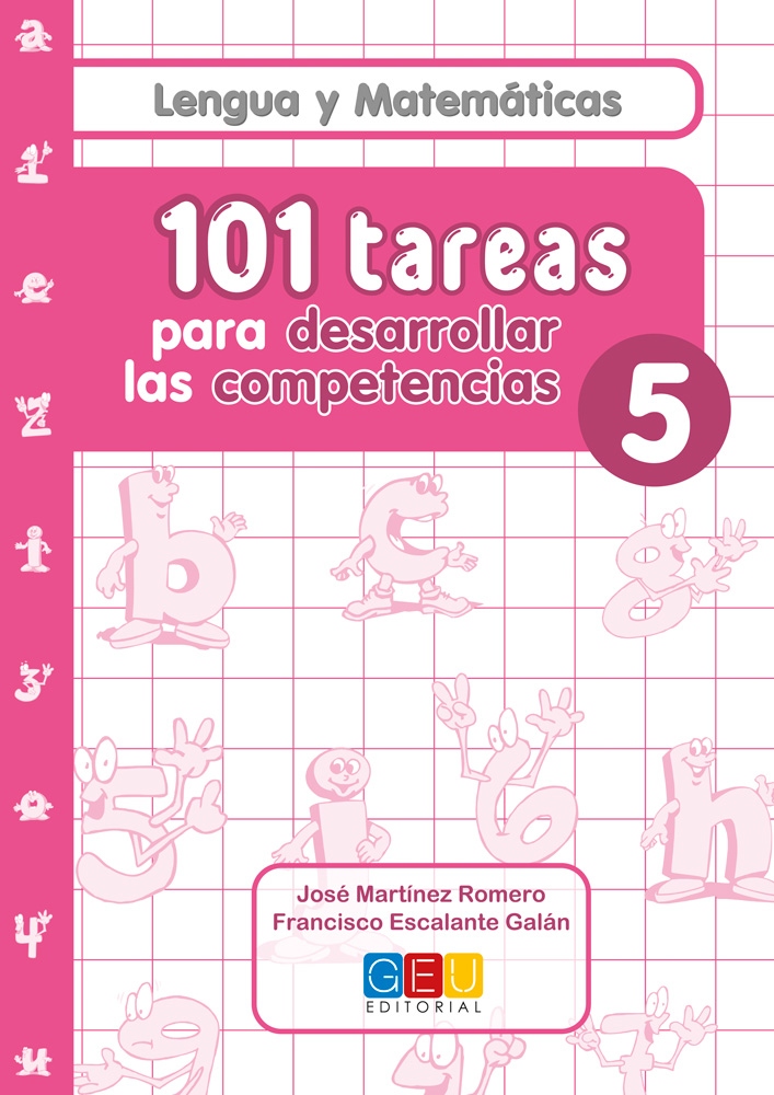 Book cover 101 tareas para desarrollar las competencias 5