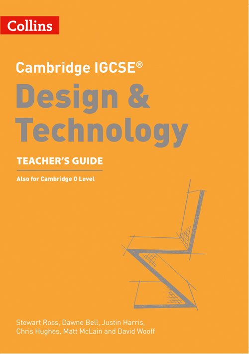 Book cover Cambridge IGCSE Design & Technology Teacher's Guide