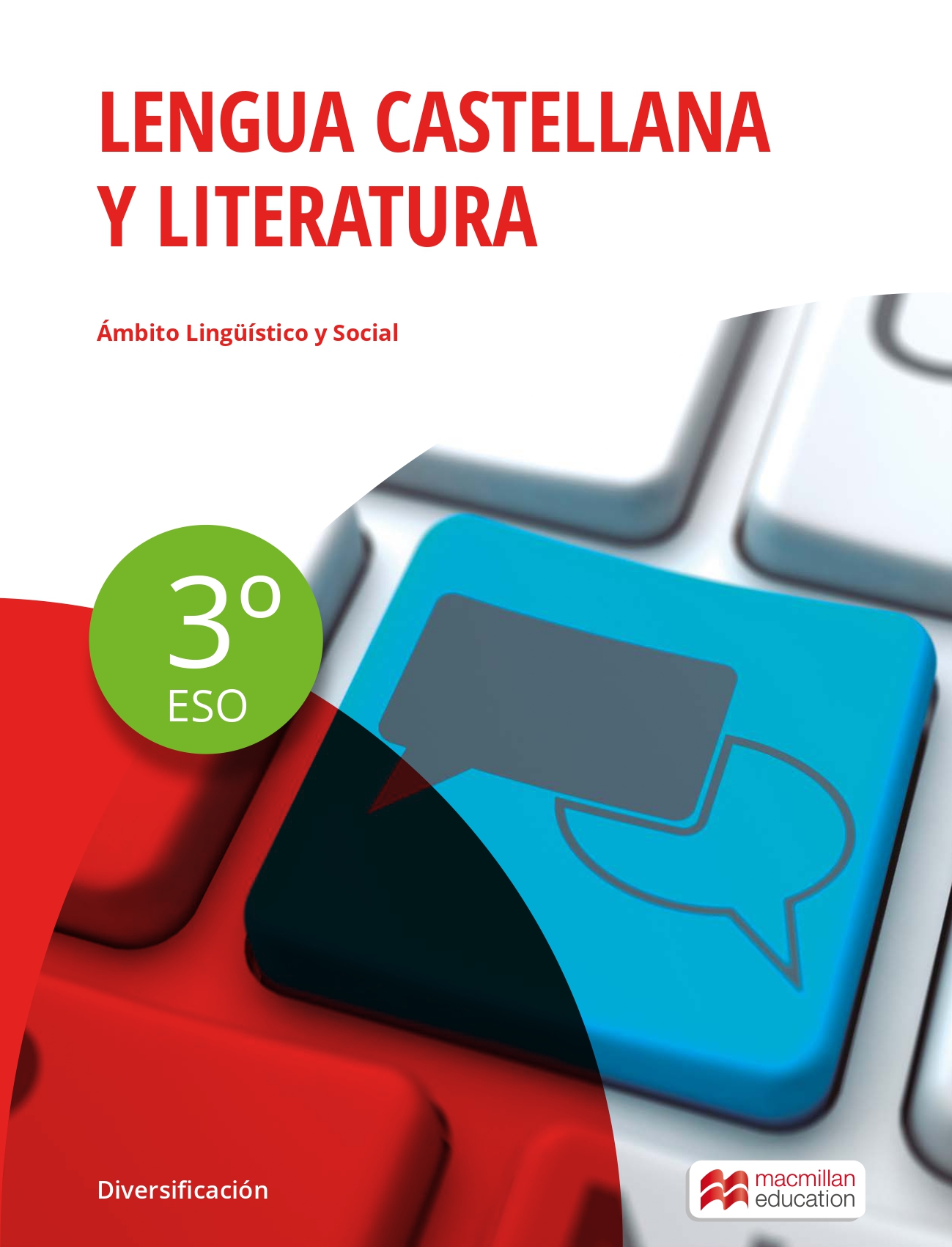 Book cover Lengua Castellana y Literatura 3º Diversificación 2022