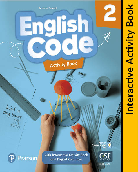 Book cover English Code 2 Interactive Activity Book