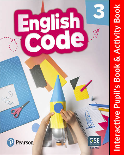 Book cover English Code 3 Interactive Pupil's Book and Activity Book