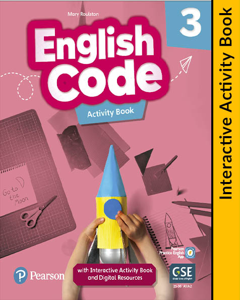 Book cover English Code 3 Interactive Activity Book