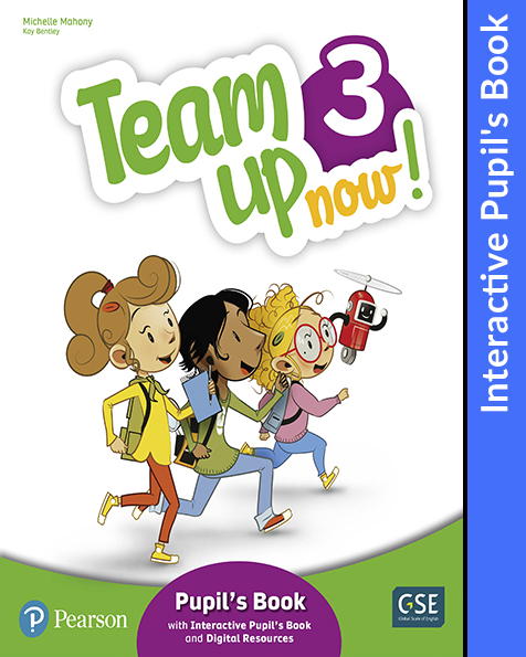 Team Up Now! 3 Interactive Pupil´s Book | Digital book | BlinkLearning