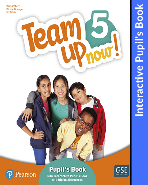 Team Up Now! 5 Interactive Pupil´s Book | Digital book | BlinkLearning