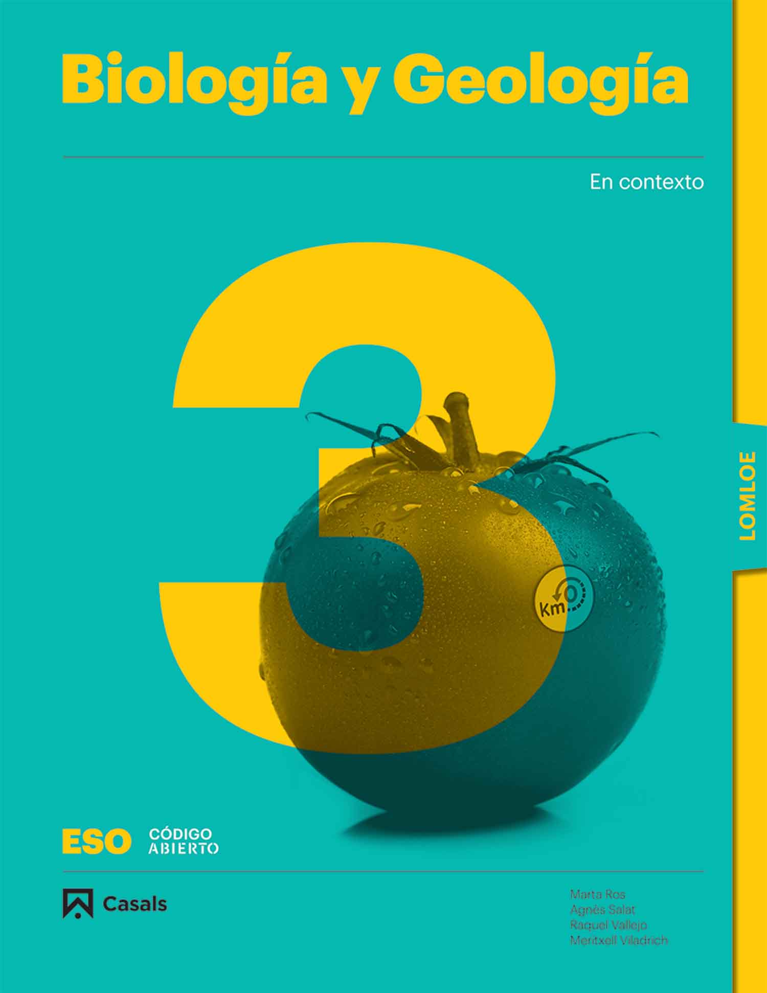 Book cover Biología y Geología 3 ESO LOMLOE 2022