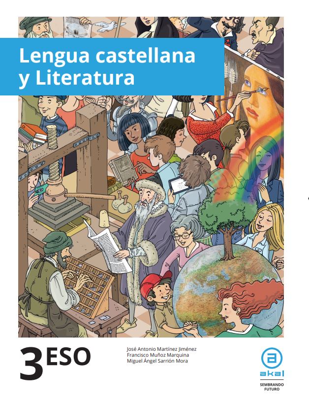 Book cover Lengua castellana y Literatura 3.º ESO