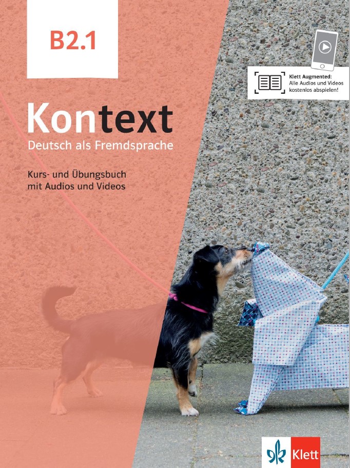 Book cover Kontext B2.1 interaktives Kurs- und Übungsbuch