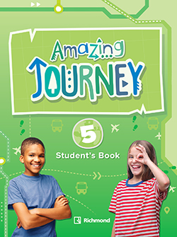 Book cover Amazing Journey 5 Student's Book