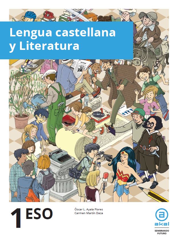 Book cover Lengua castellana y Literatura 1.º ESO