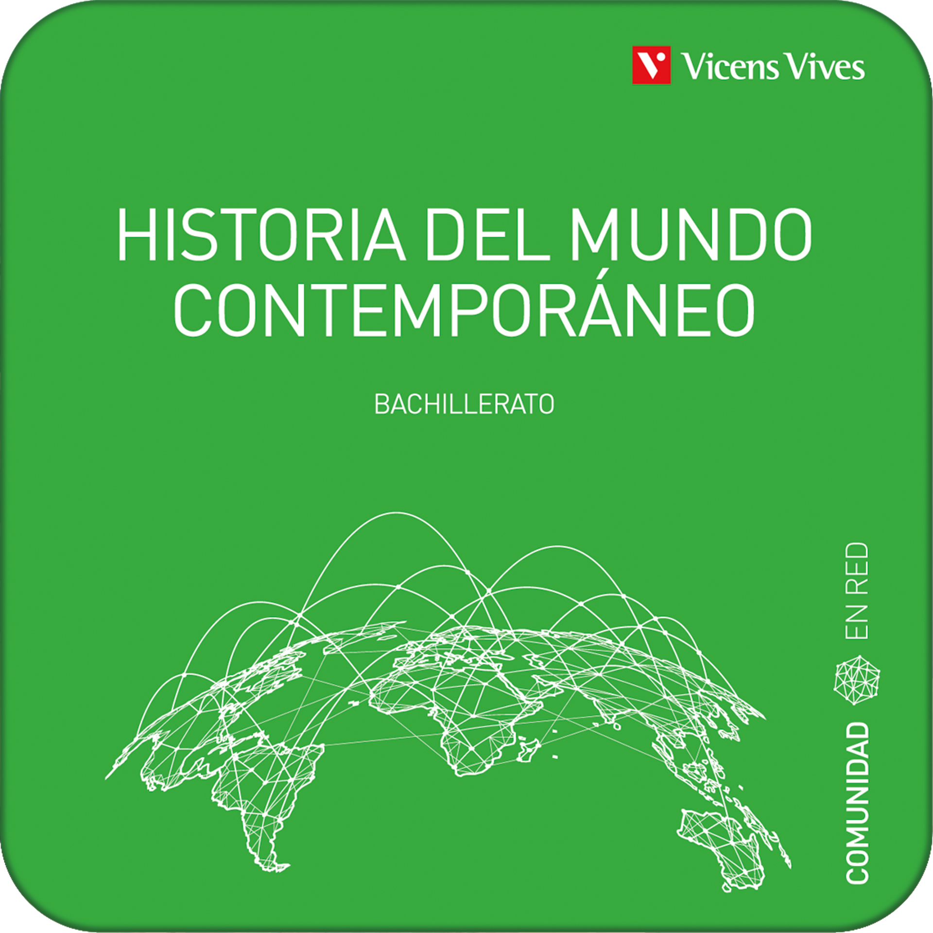 Book cover Historia del mundo contemporáneo 1 Bachillerato (Comunidad en Red)