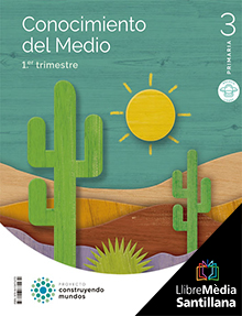 Book cover LM PLAT Alumno Conocimiento del medio 3 Primaria Construyendo mundos Voramar
