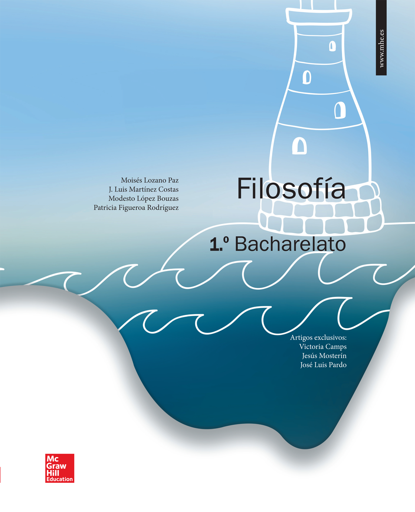 Book cover Filosofía 1º Bach Gallego