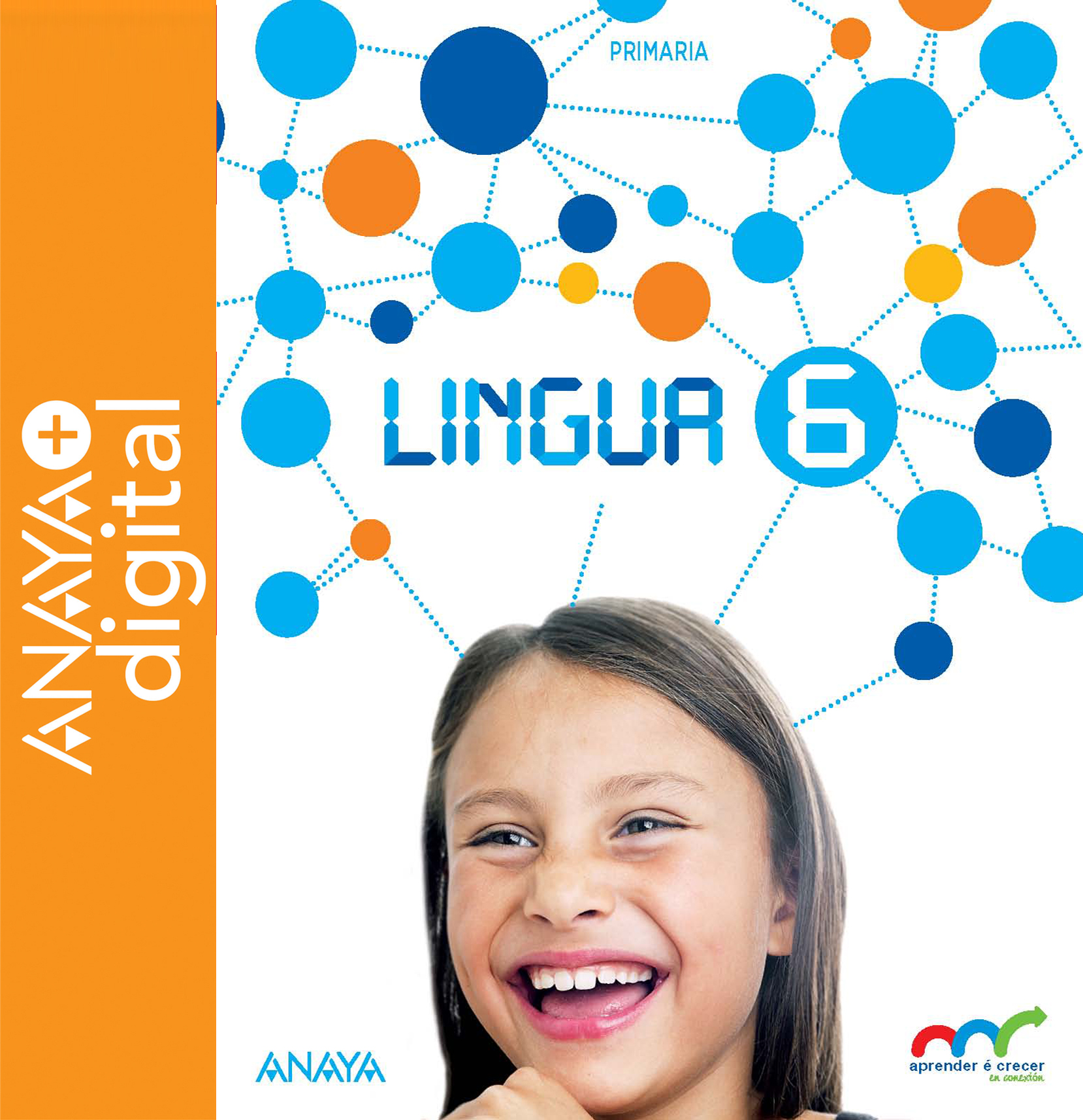 Book cover Lingua 6. Anaya + Digital