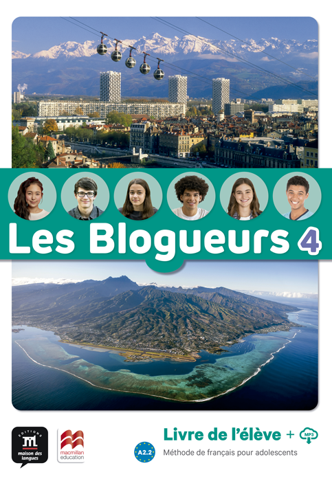Book cover Les Blogueurs 4 - Livre de l'élève