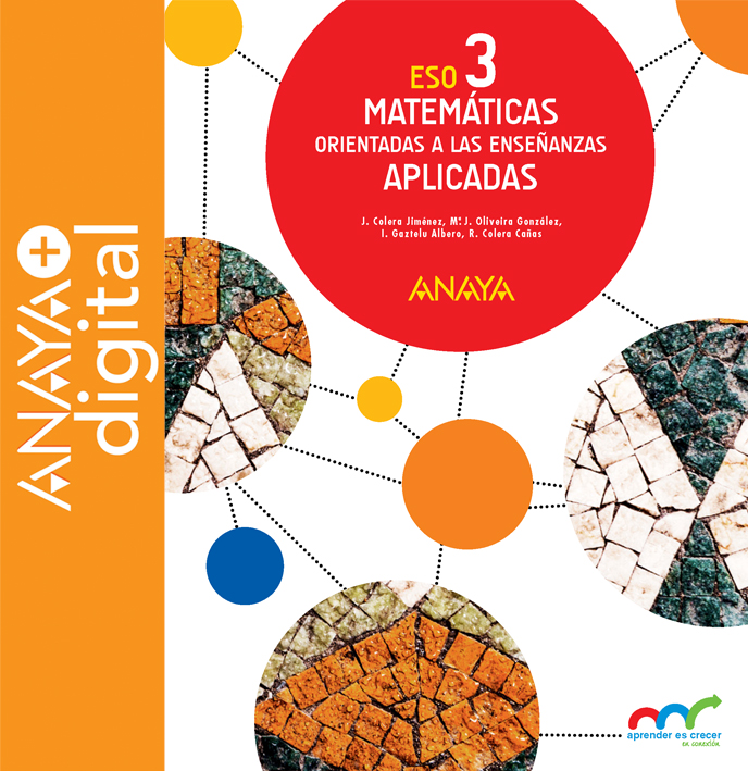 Matemáticas orientadas a las Enseñanzas Aplicadas 3. ESO. Anaya + Digital