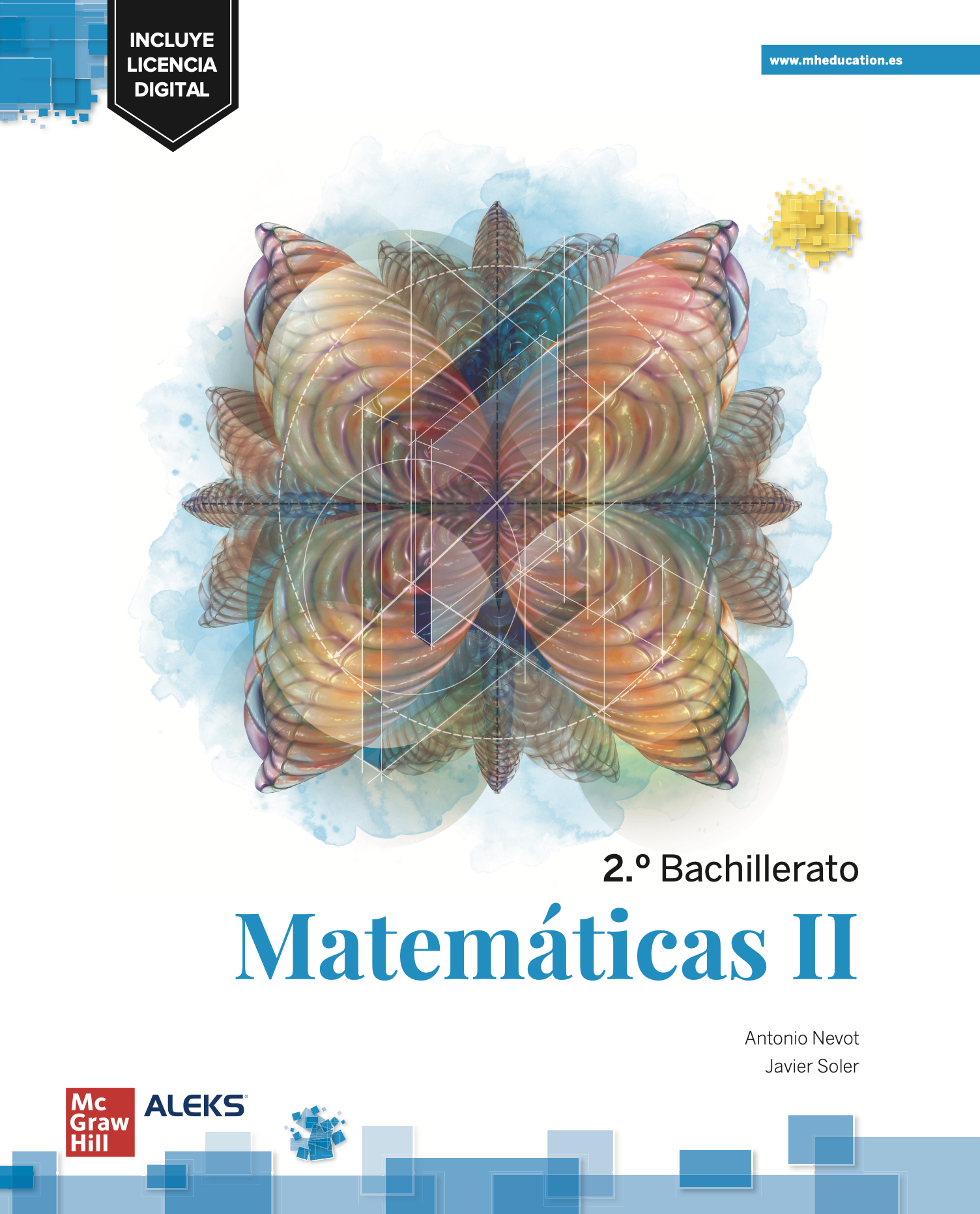 Book cover Libro digital interactivo. Matemáticas 2.º Bachillerato