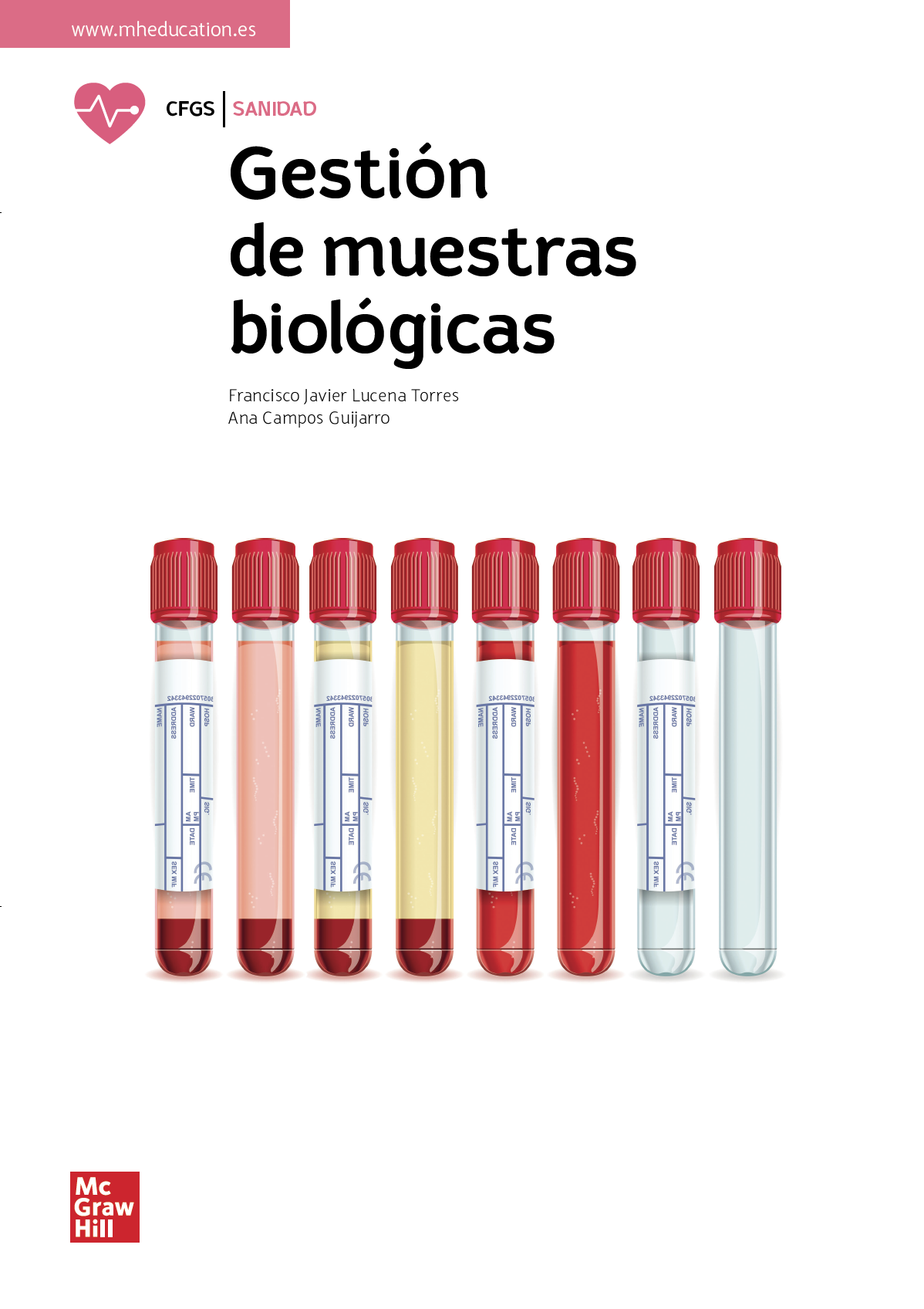 Book cover Gestión de muestras biológicas