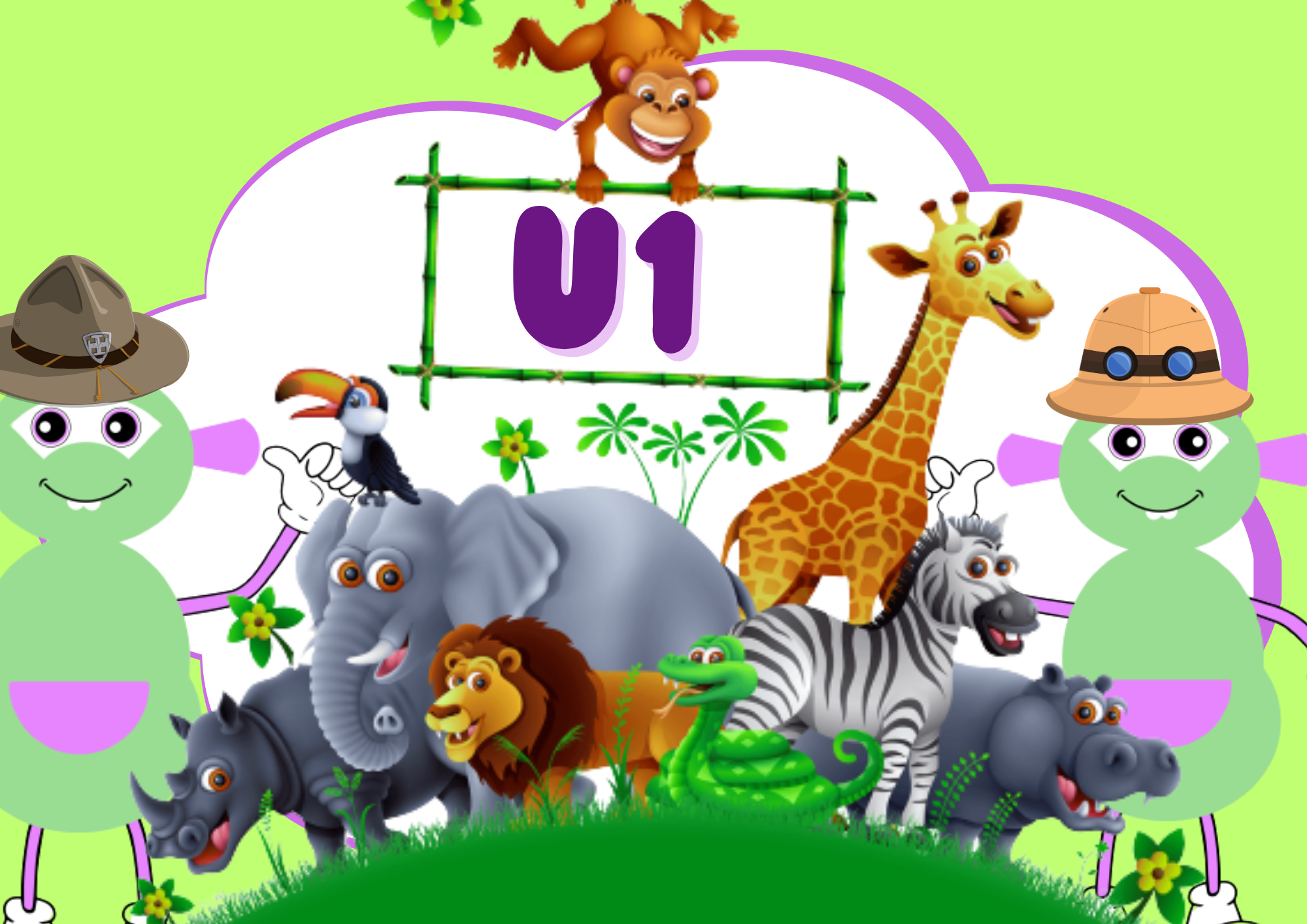 Book cover U1 ENGLISH 2º