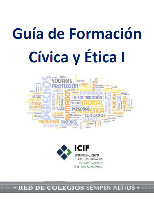 Book cover Guía de Formación Cívica y Ética I