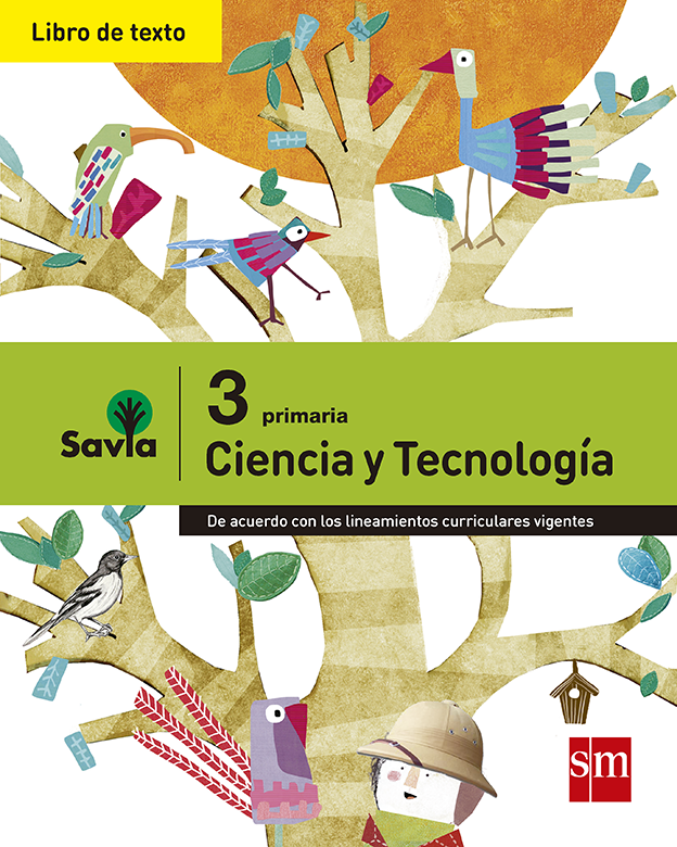 Book cover Proyecto Savia Ciencia y Ambiente 3º Primaria