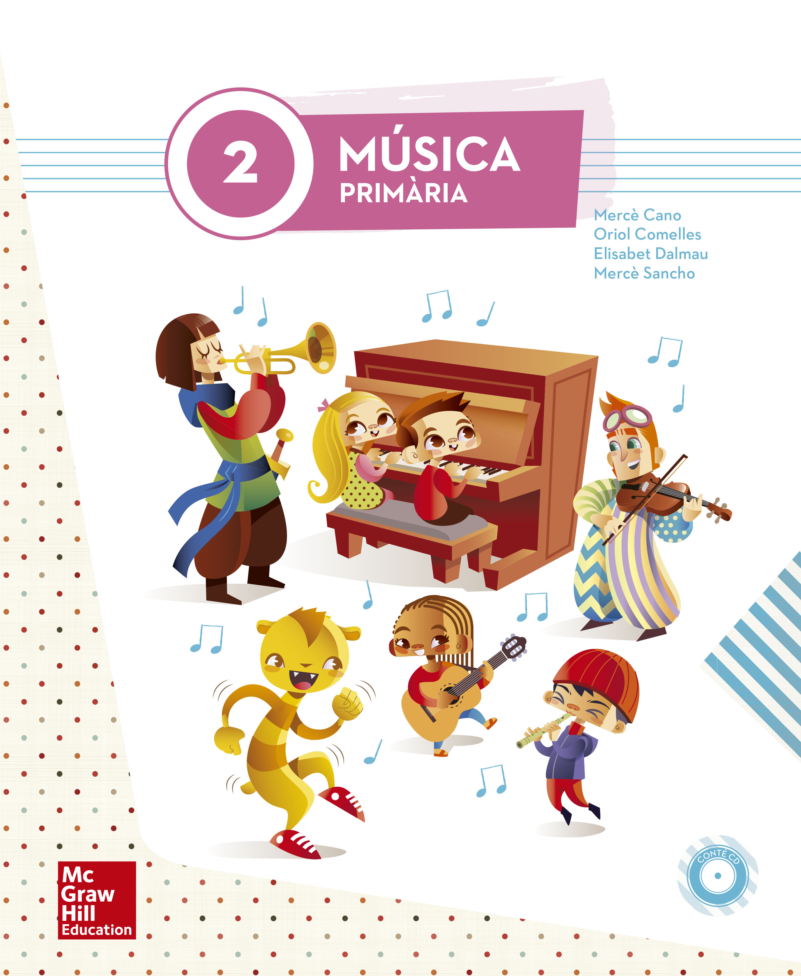 Book cover Música 2 Primària