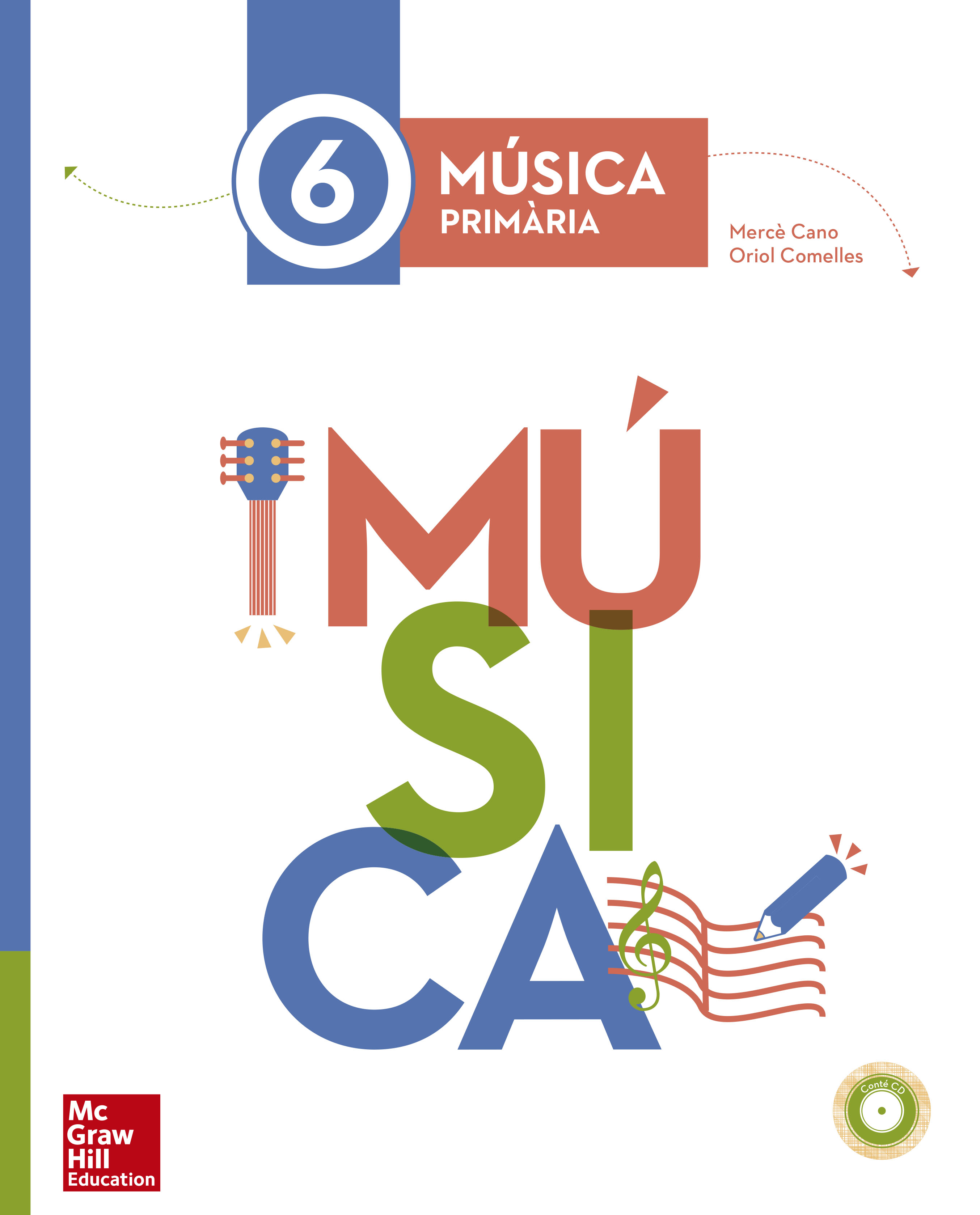Book cover Música 6 Primària