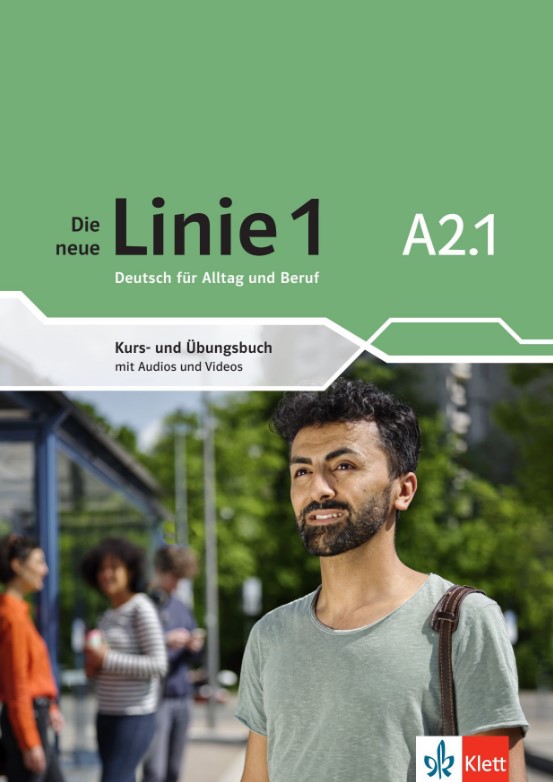 Book cover Die neue Linie 1 A2.1 interaktives Kurs- und Übungsbuch