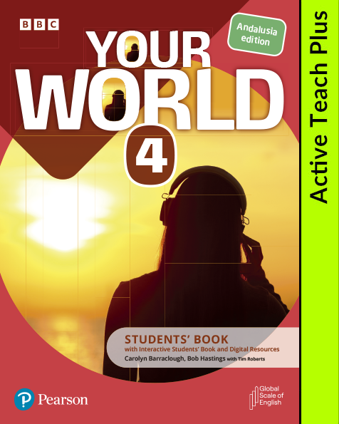 Portada del Libro Your World 4 Andalusia Active Teach Plus