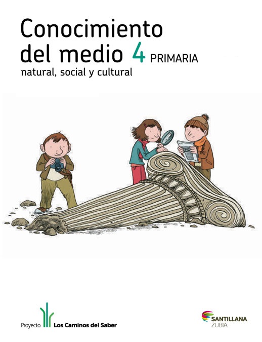 Conocimiento del medio 4º Primaria (PDF) Zubia | Digital book |  BlinkLearning