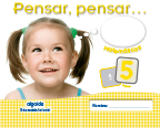 Pensar, pensar,… Matemáticas 5 años.  Algaida +