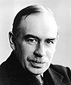 Retrato Keynes