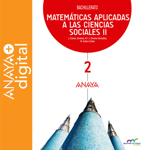 Matemáticas Aplicadas a las Ciencias Sociales II. Bachillerato. Anaya + digital