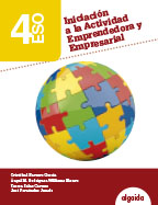 Book cover Iniciación a la actividad emprendedora y empresarial 4º ESO. Libro digital. Algaida +