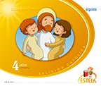 Religión Educación Infantil. Estela  4 años. Algaida+