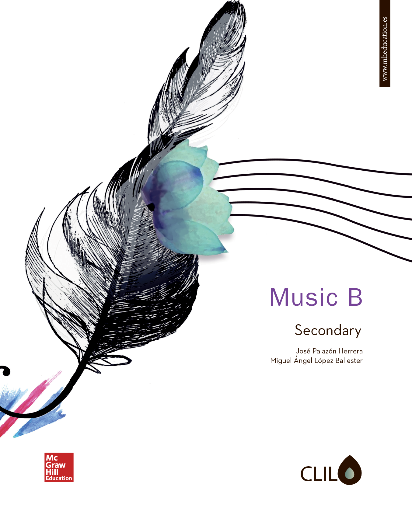 Book cover DigitalBook -  MUSIC CLAVE B 3 ESO CLIL
