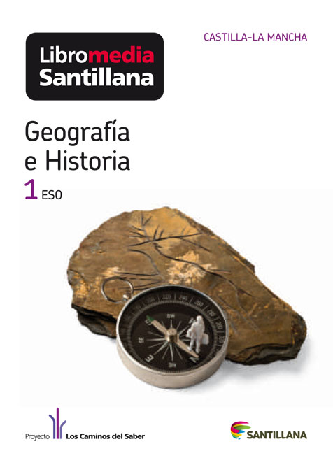 Book cover Geografía e historia 1º ESO
