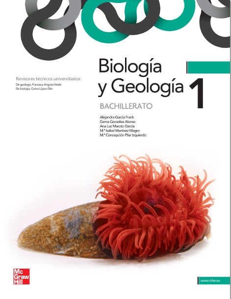 Book cover Biología y Geología 1º Bach