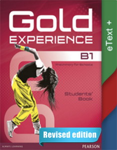 Portada del Libro Gold Experience B1 - eText +