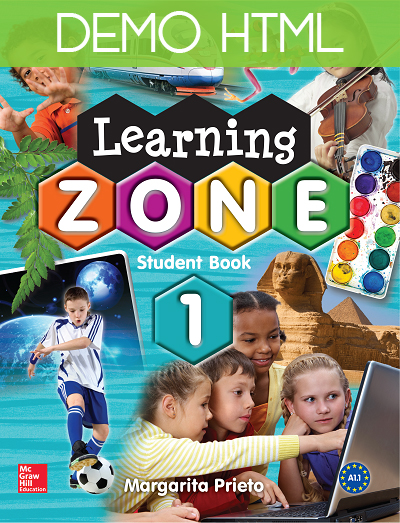 Book cover Learning Zone 1 Student Book HTML